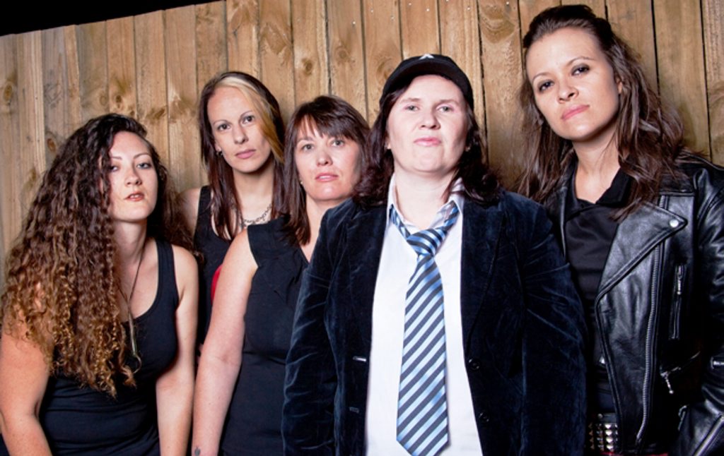 All-girl Ac/DC cover band Her Way to Hell All-girl Ac/DC cover band Her Way to Hell